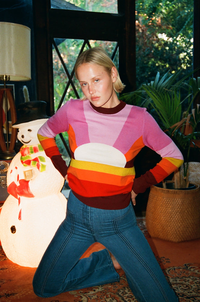 
                  
                    California Dreamin Sweater in Sunset
                  
                