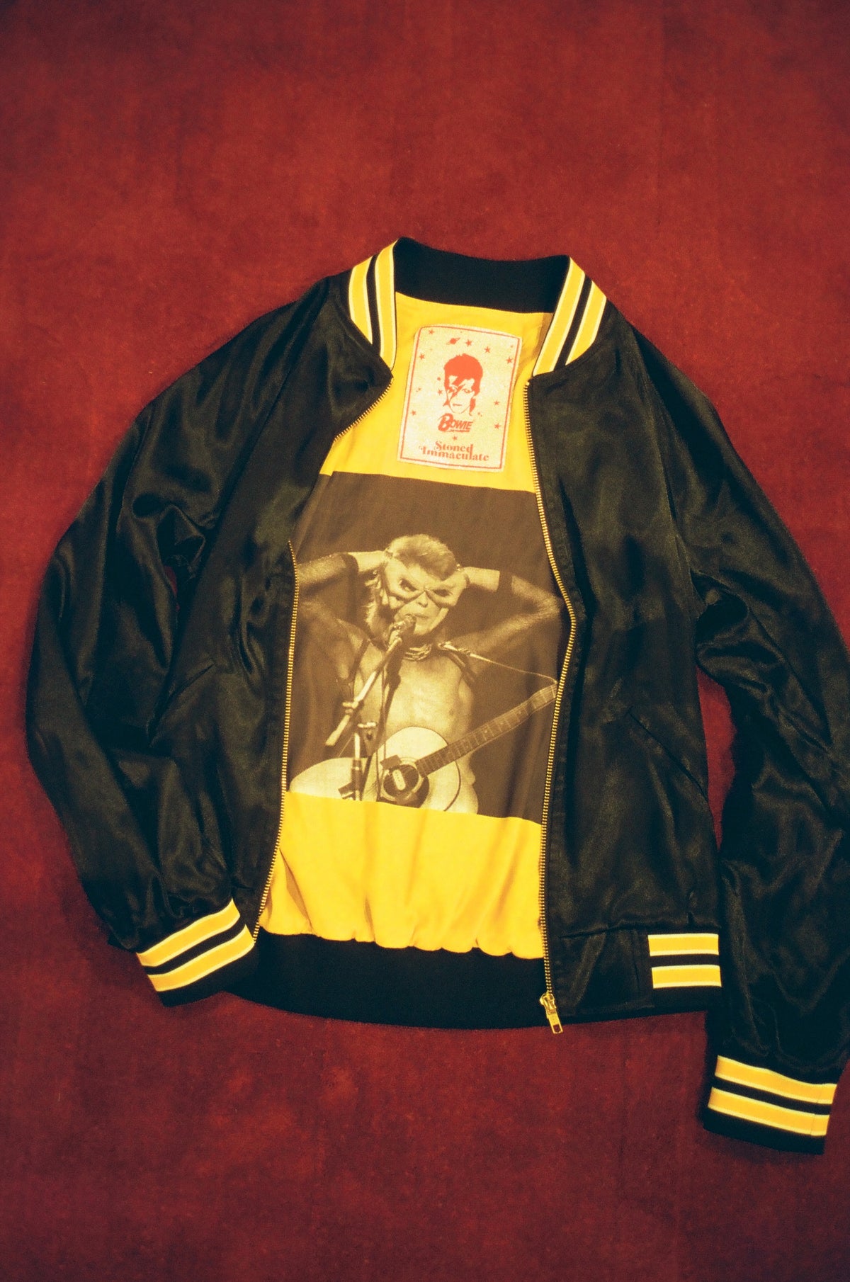 david bowie bomber