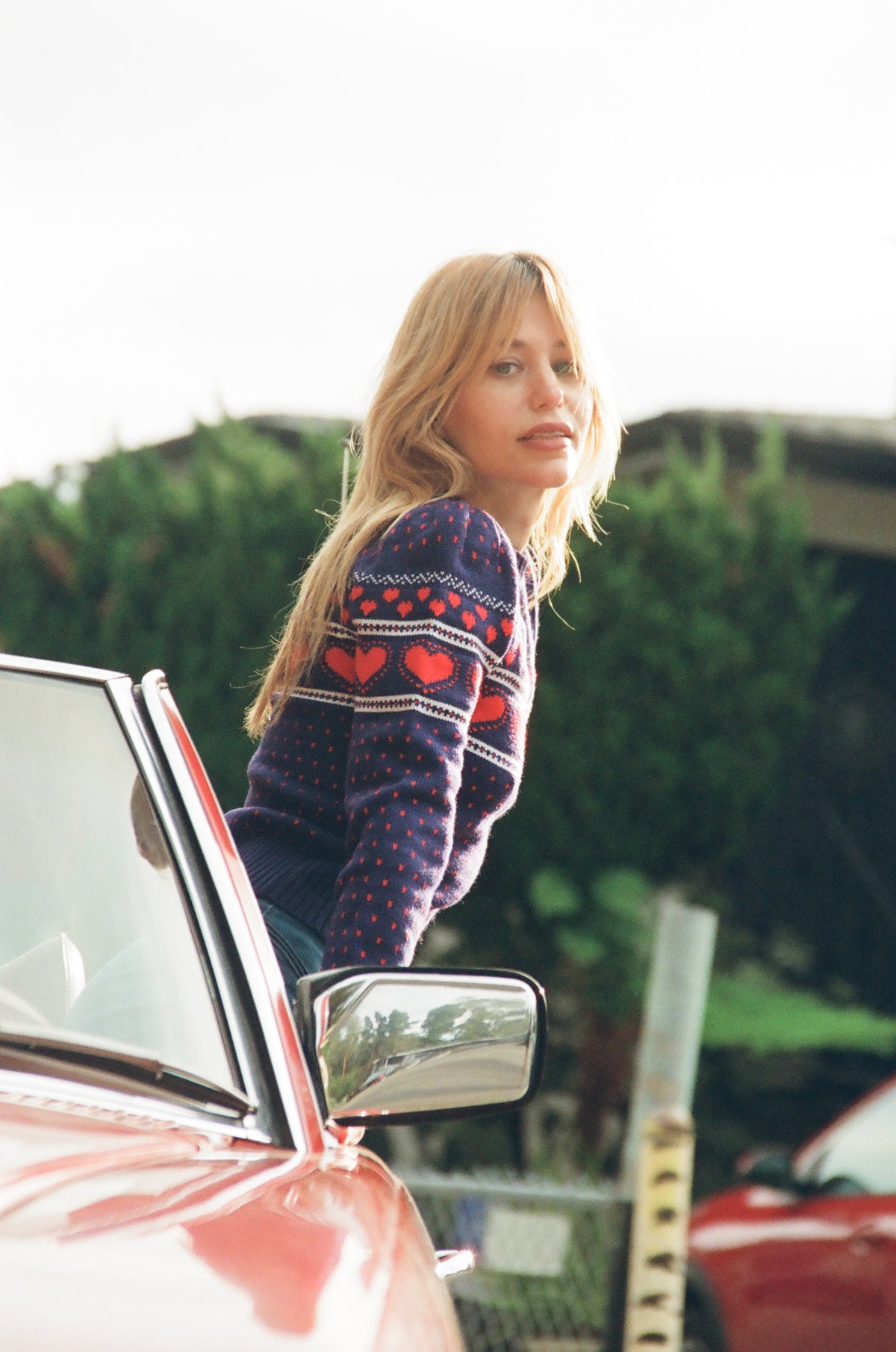 Punky Sweater in navy