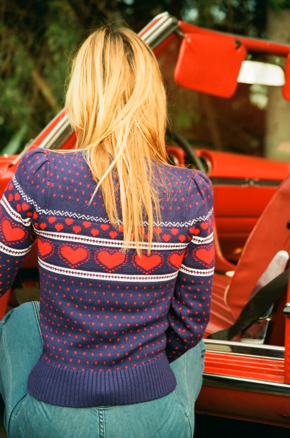 Punky Sweater in navy