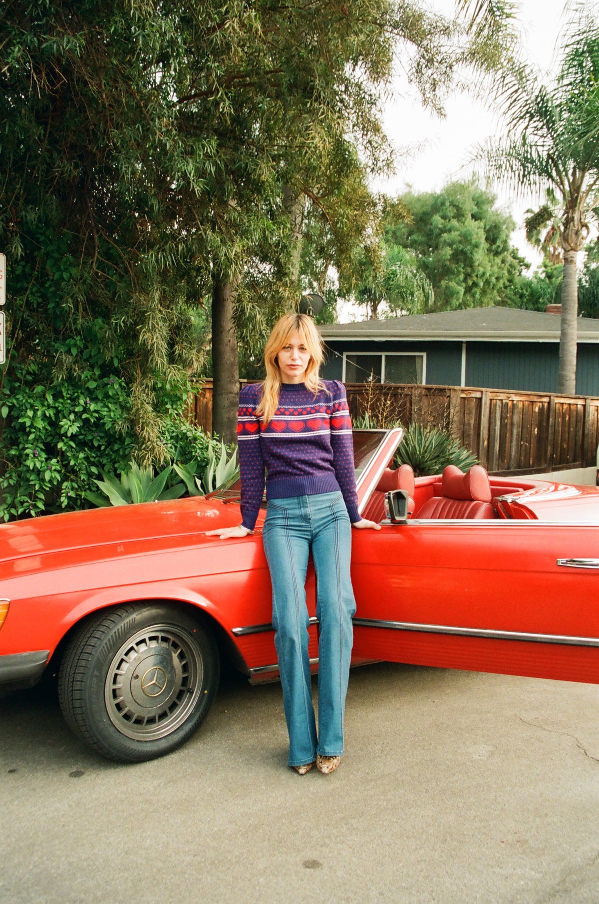 Punky Sweater in navy