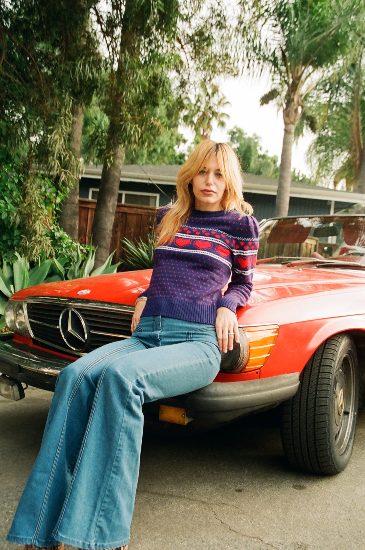 Punky Sweater in navy