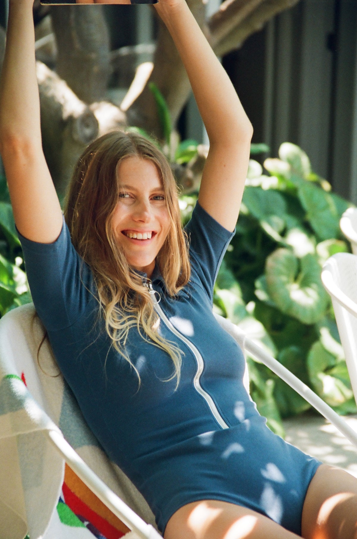 Wonder Years Bodysuit in navy