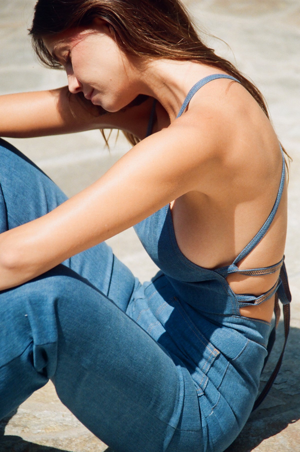 jean genie jumpsuit