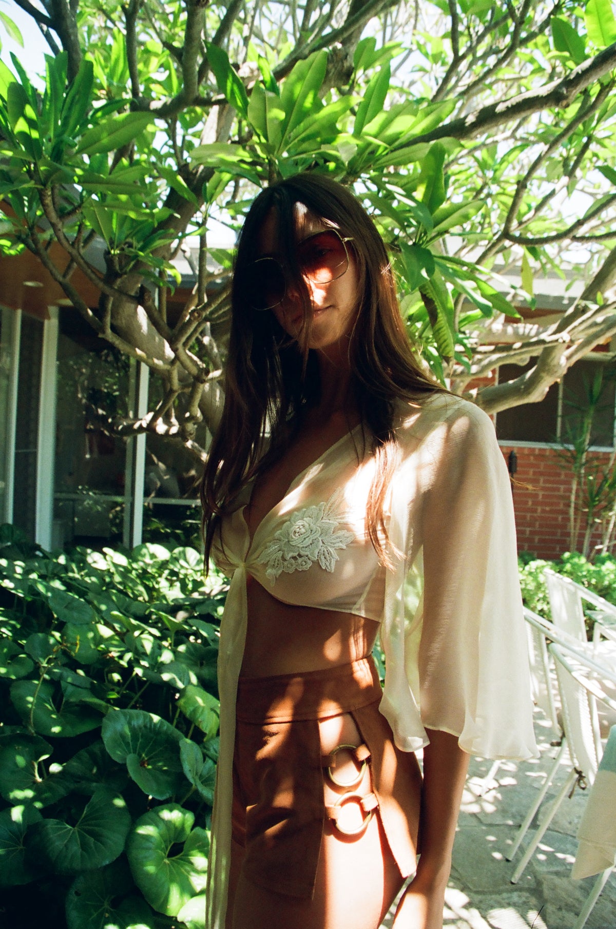 Stevie silk top