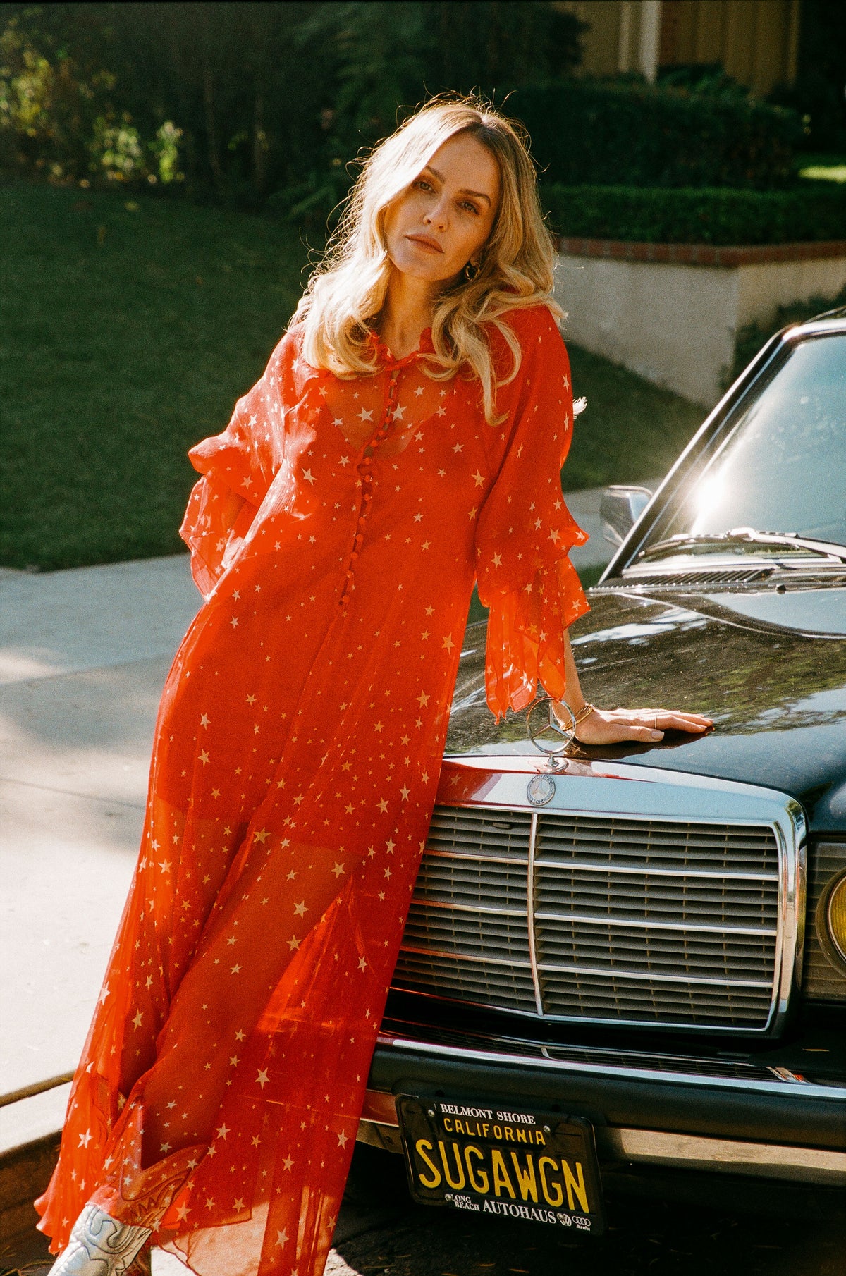 Walk of Fame dress in red