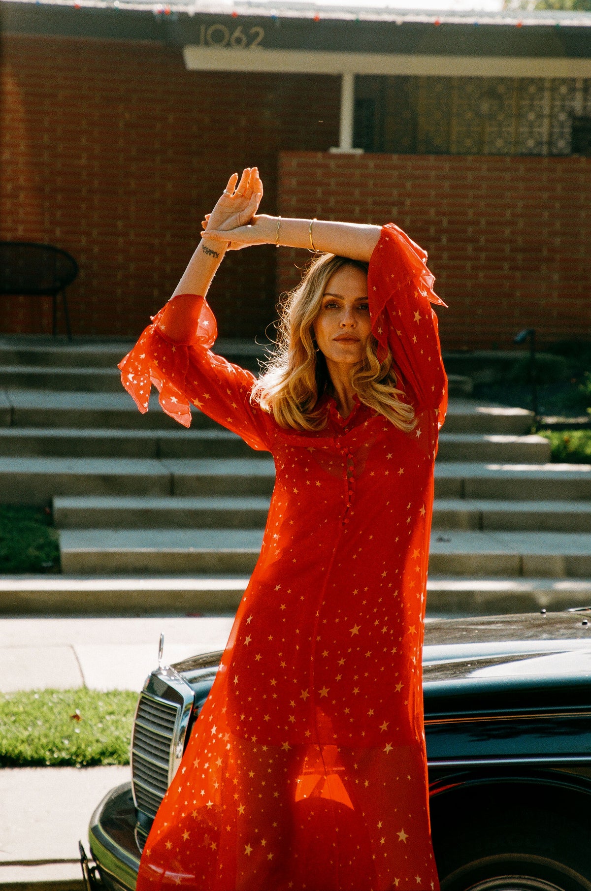Walk of Fame dress in red