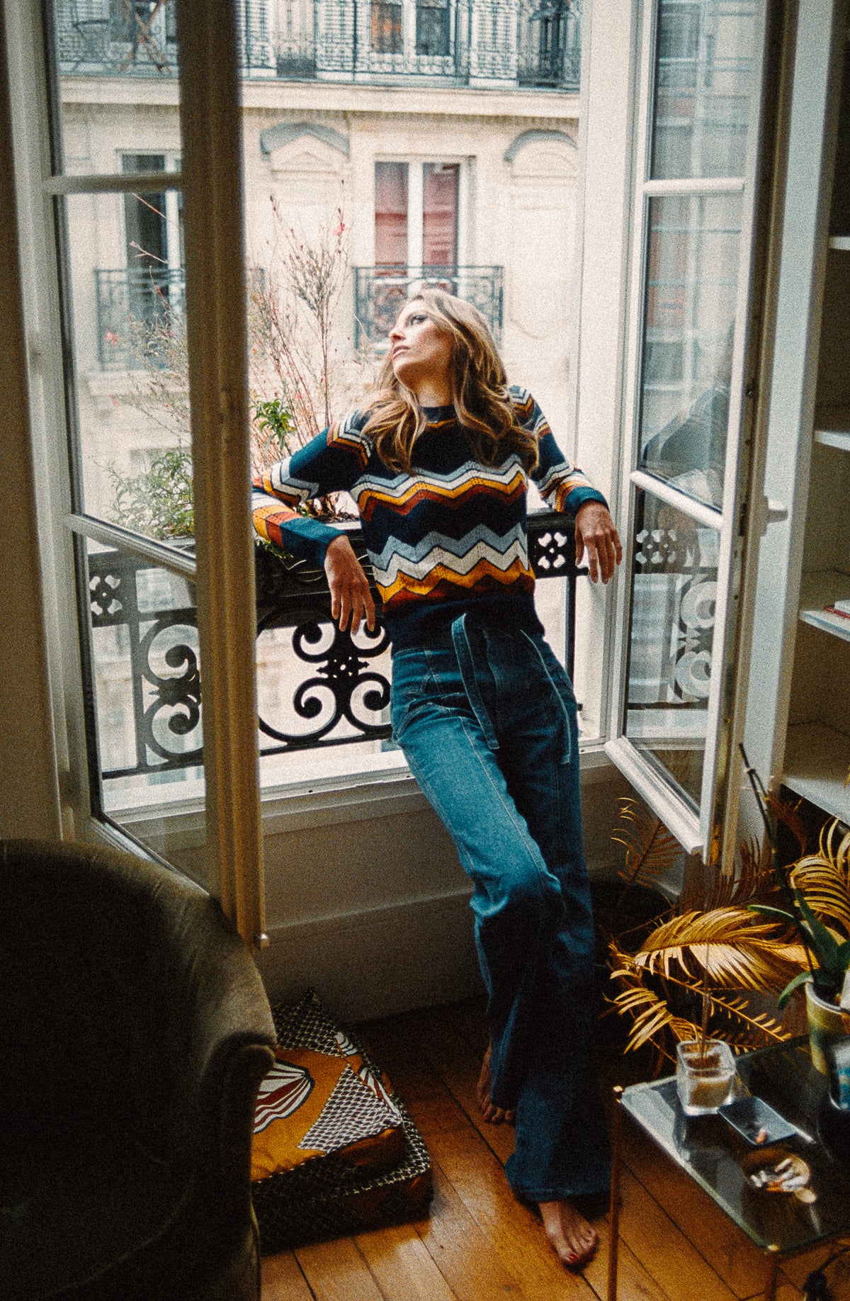 ziggy sweater in navy...RESTOCKED