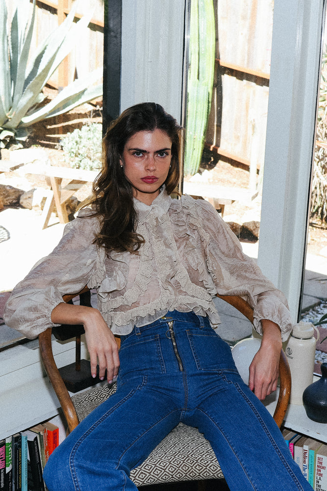 
                  
                    bardot high waisted bells in filmore
                  
                