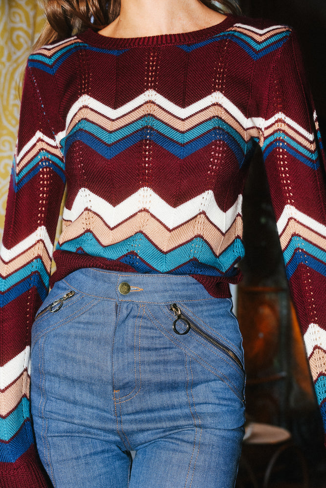 
                  
                    ziggy sweater in plum
                  
                