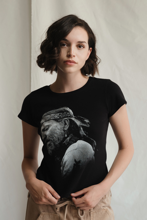 
                  
                    Willie Nelson Just Breathe Baby Tee
                  
                