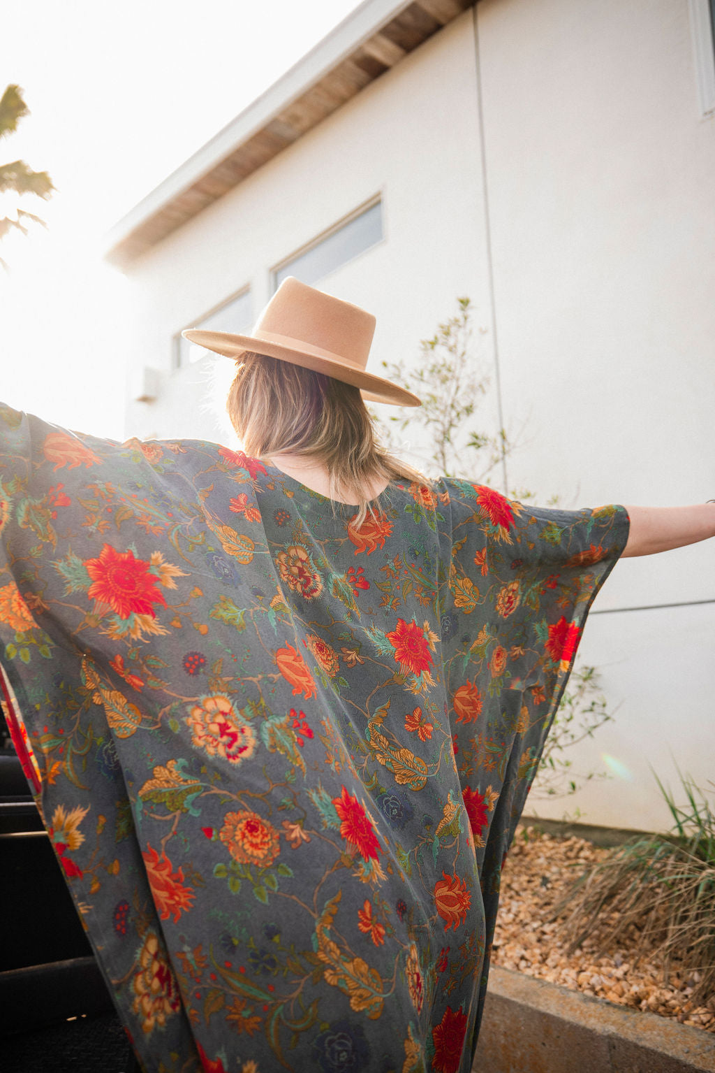 Long Caftan - Saffron