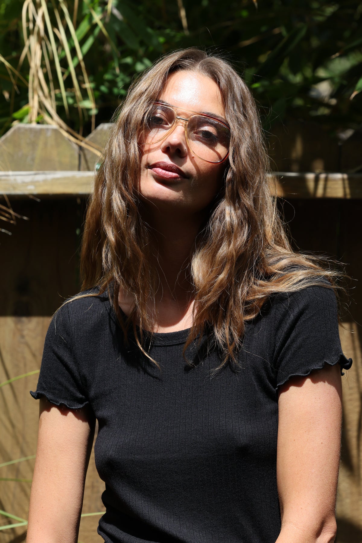 Celine tee in black FINAL SALE