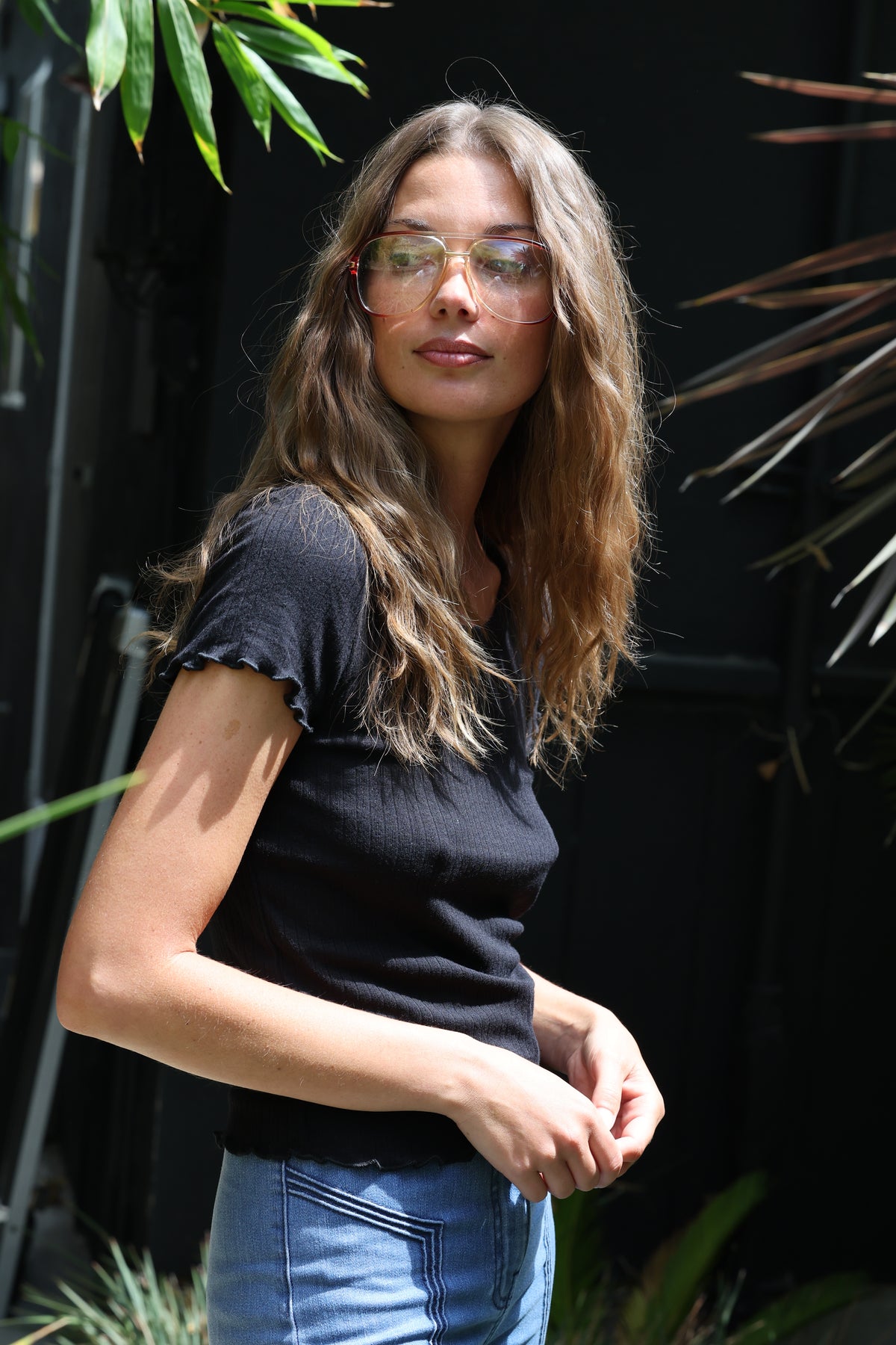Celine tee in black FINAL SALE