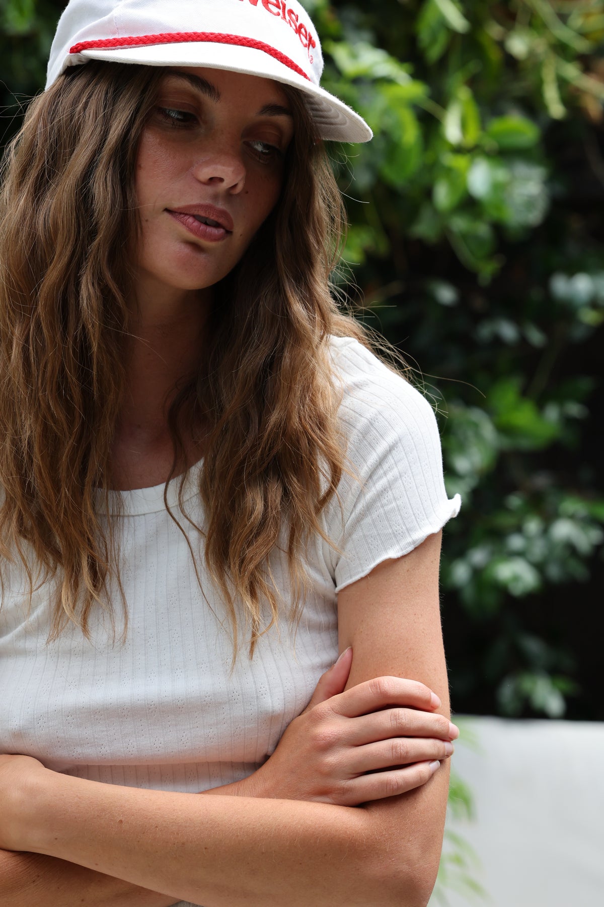 Celine tee in white
