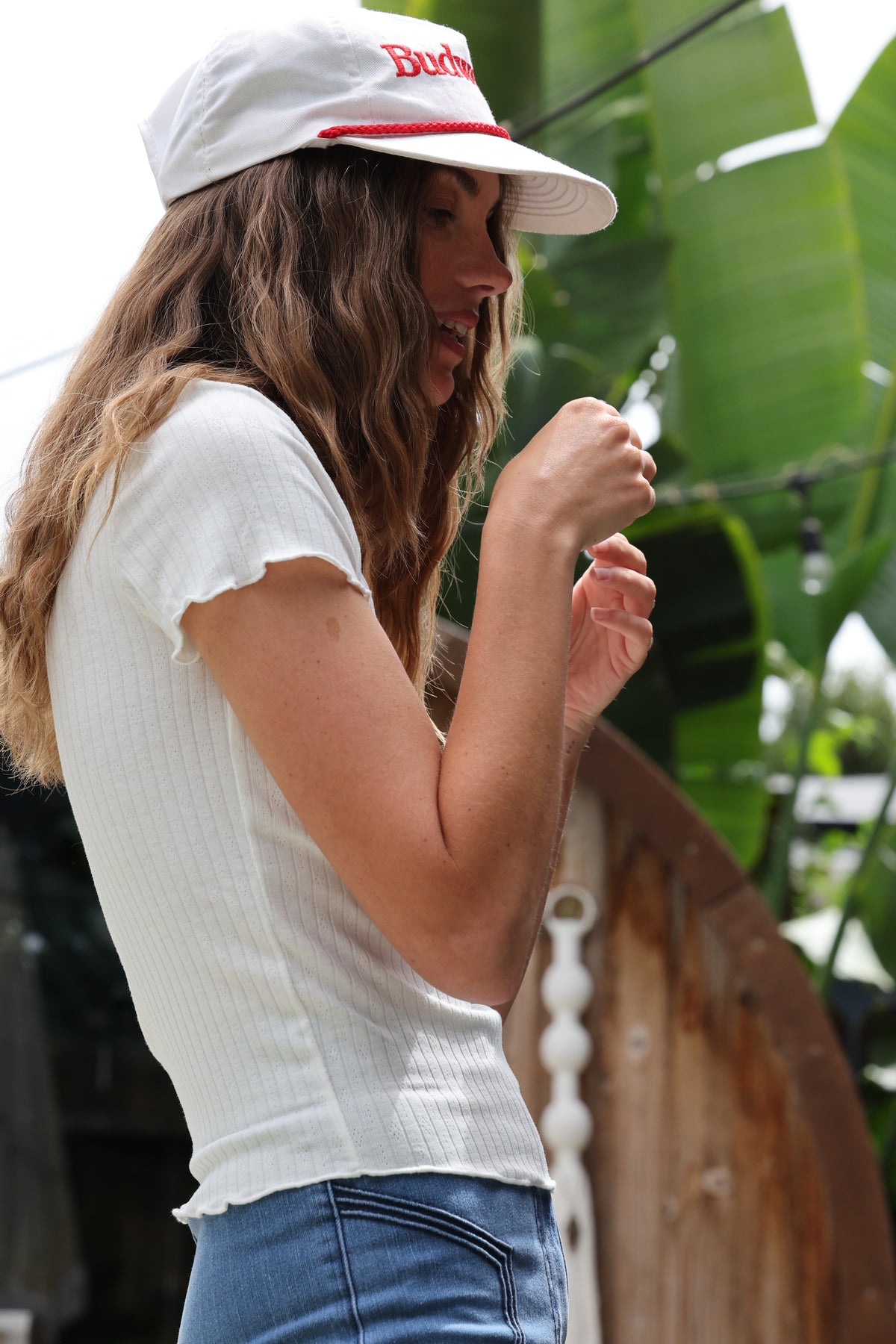Celine tee in white