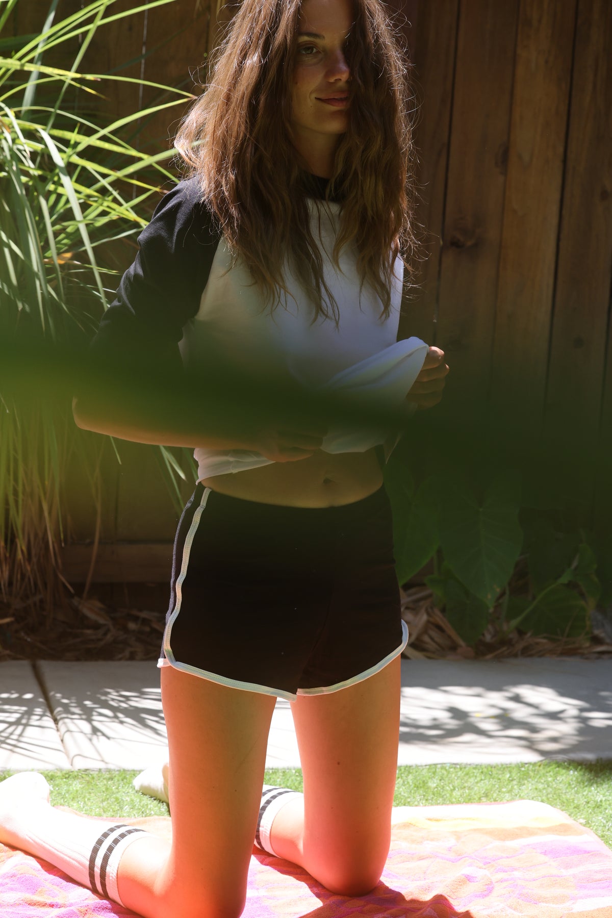 Roller Girl short in black