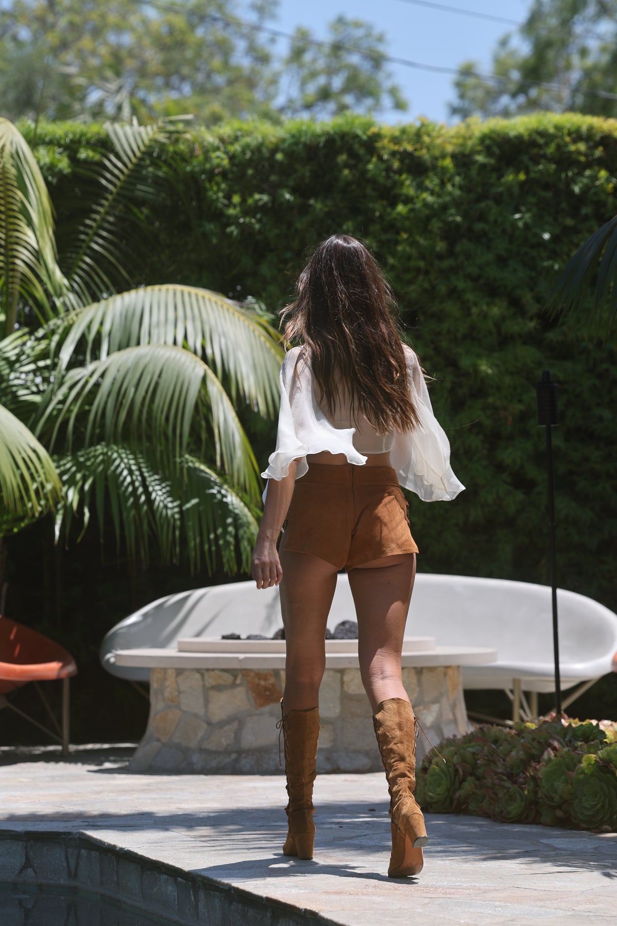 Stevie silk top