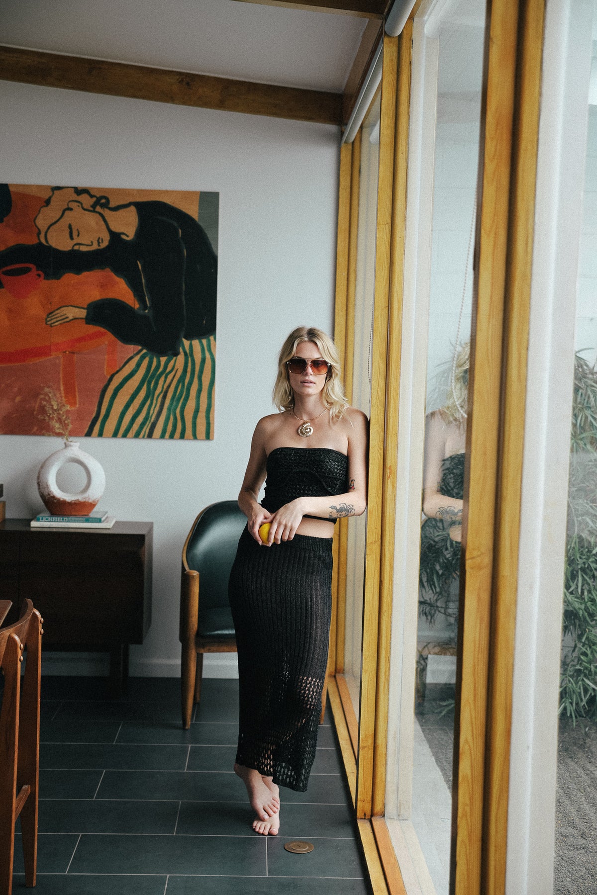 Night Moves Crochet Skirt