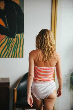 
                  
                    Summer Of Love Crochet Tube Top In Pink
                  
                