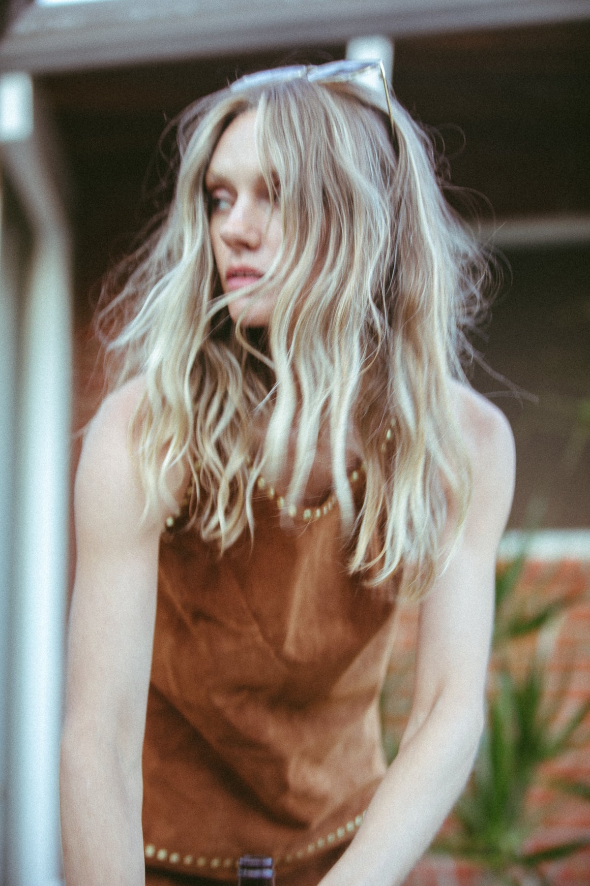 joplin suede dress in peanut