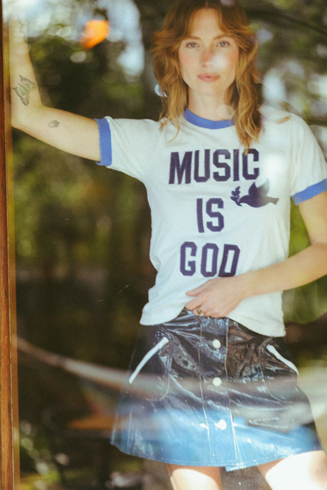 
                  
                    Music Is God Ringer
                  
                