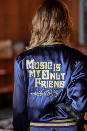 
                  
                    Music Is My Only Friend Bomber
                  
                