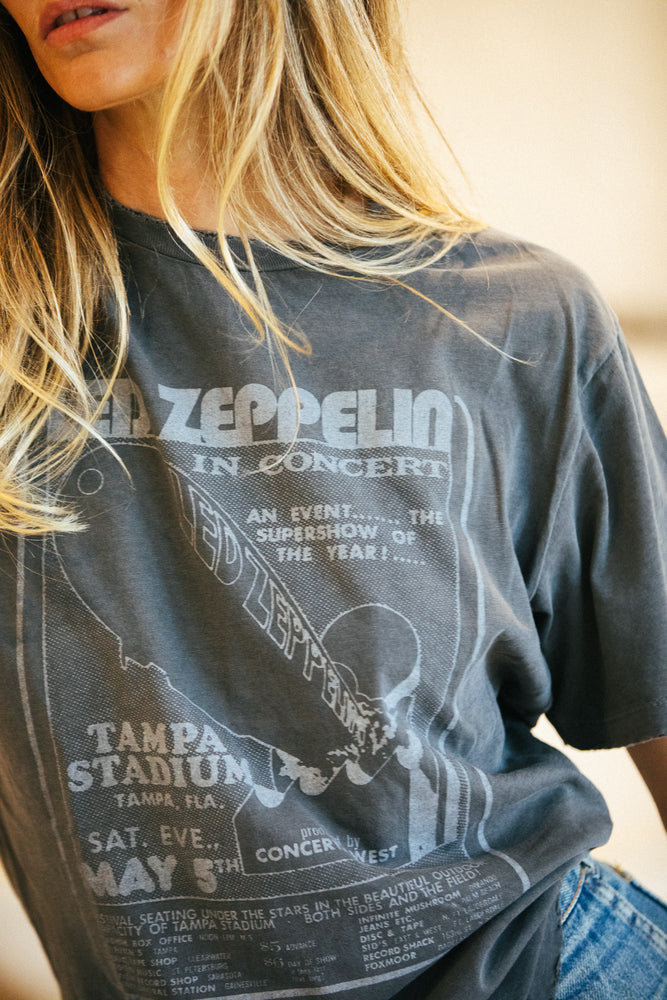 
                  
                    led zeppelin 1973 sunkissed tee black
                  
                