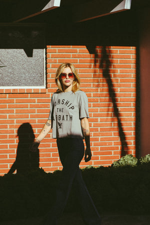 
                  
                    black sabbath worship tee gray
                  
                