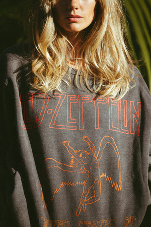 
                  
                    led zeppelin usa 1977 sweatshirt black
                  
                