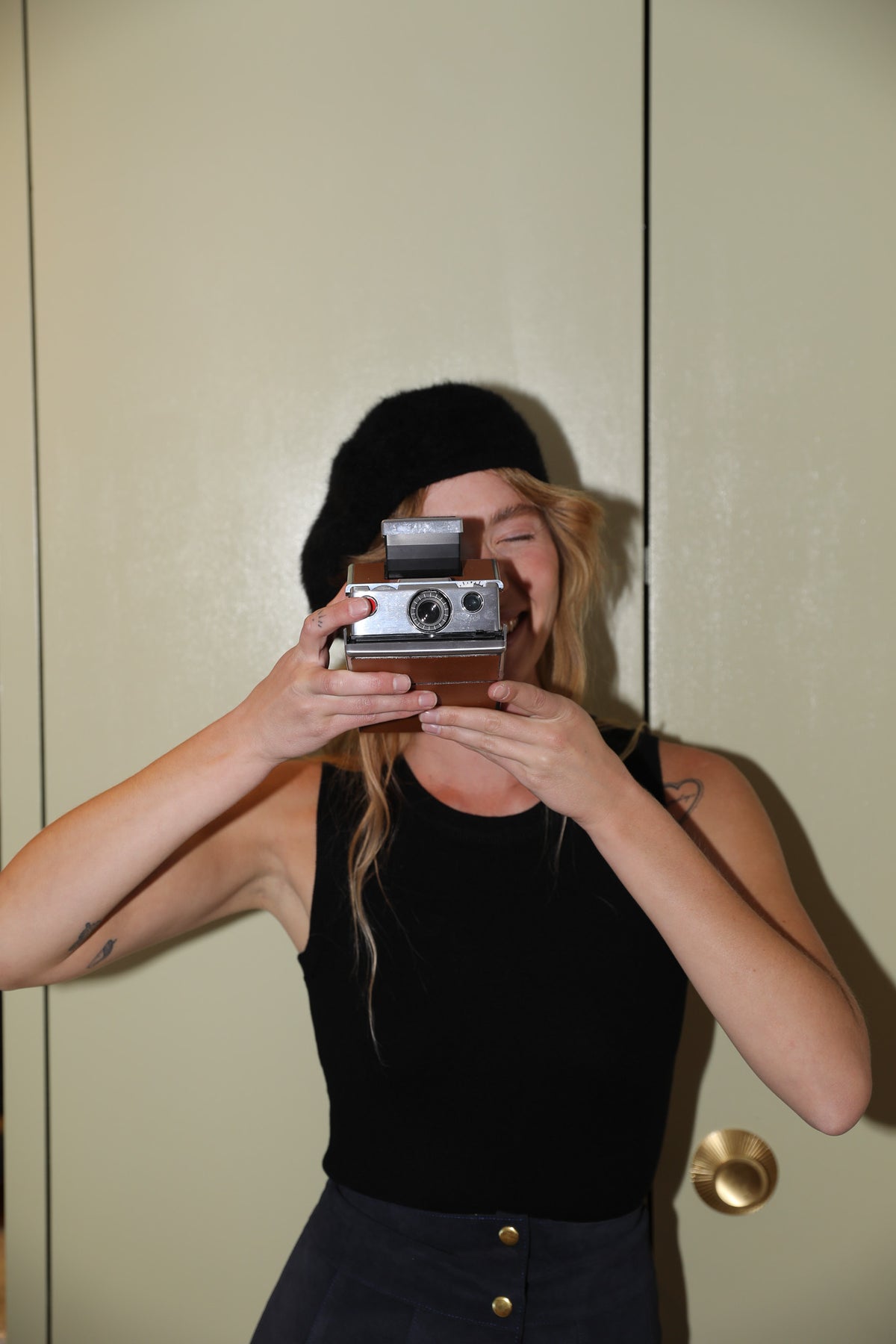 Camille vest in black FINAL SALE