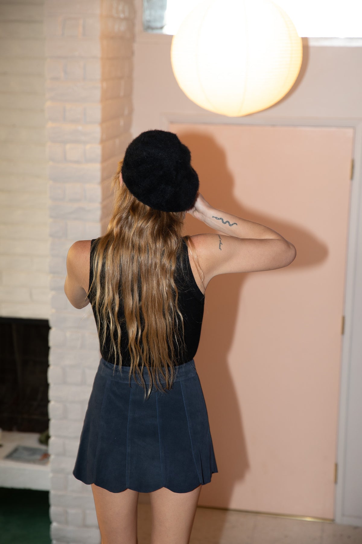 Camille vest in black FINAL SALE