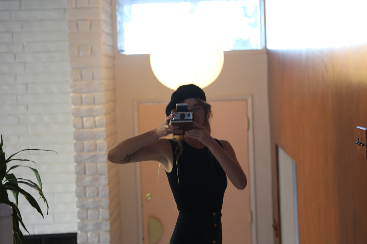 Camille vest in black FINAL SALE