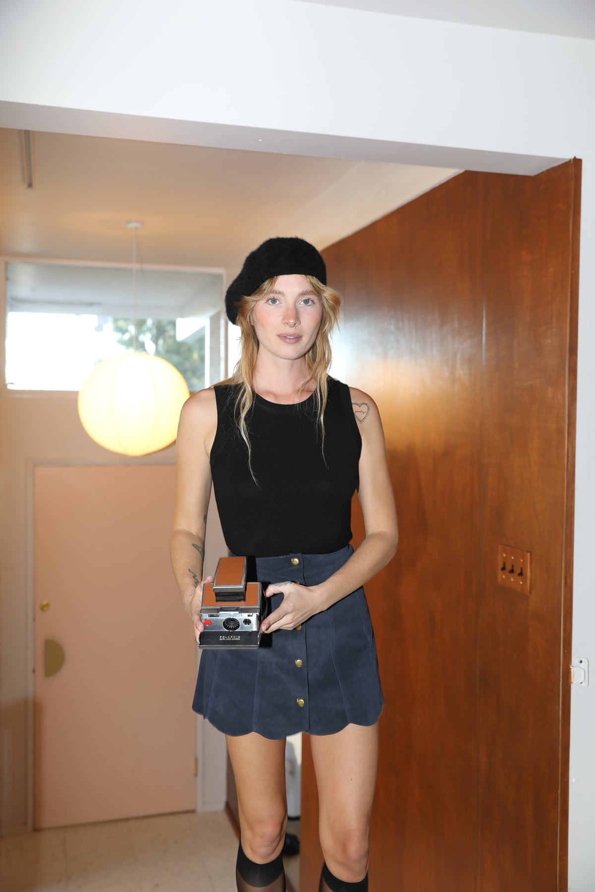 Camille vest in black FINAL SALE
