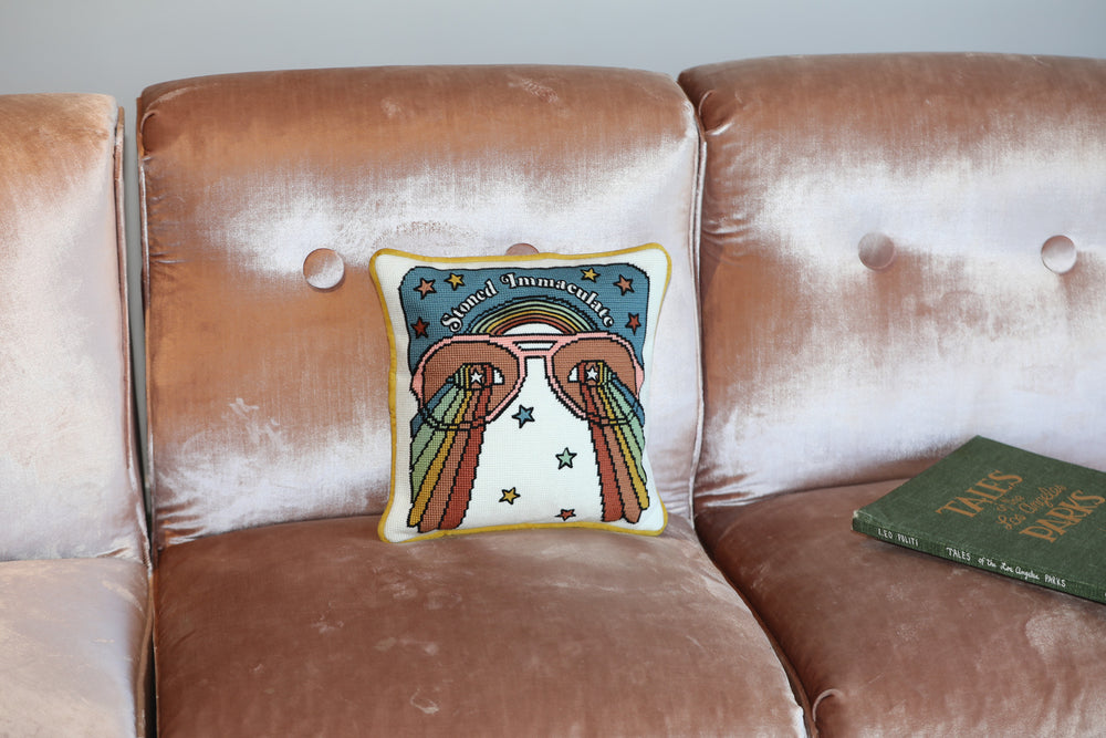 
                  
                    the girl with the kaleidoscope eyes pillow
                  
                