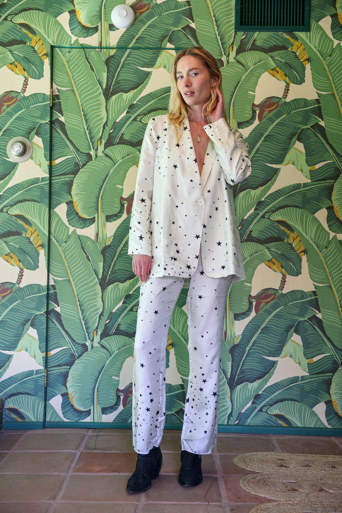 Stardust Silk Suit