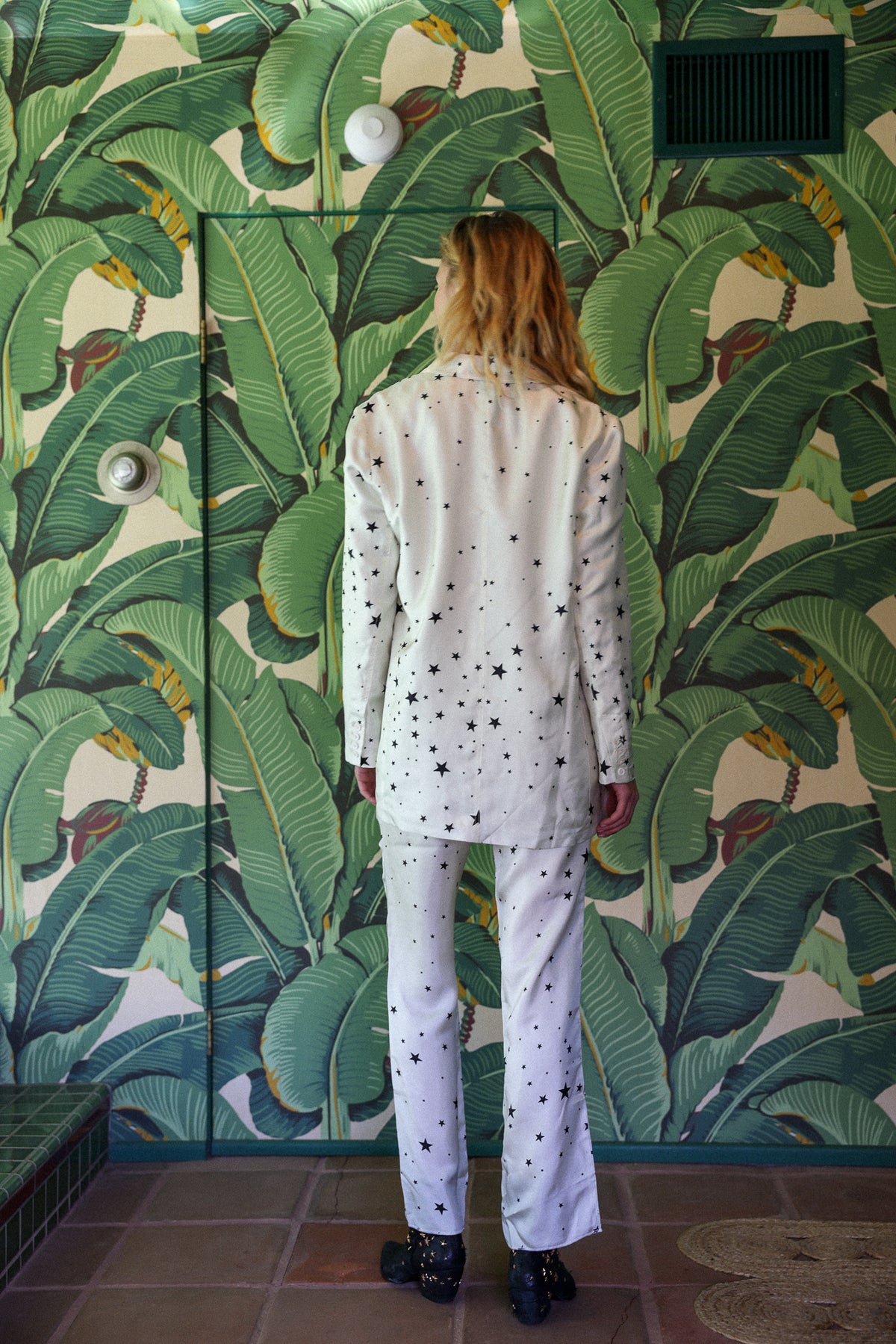 Stardust Silk Suit