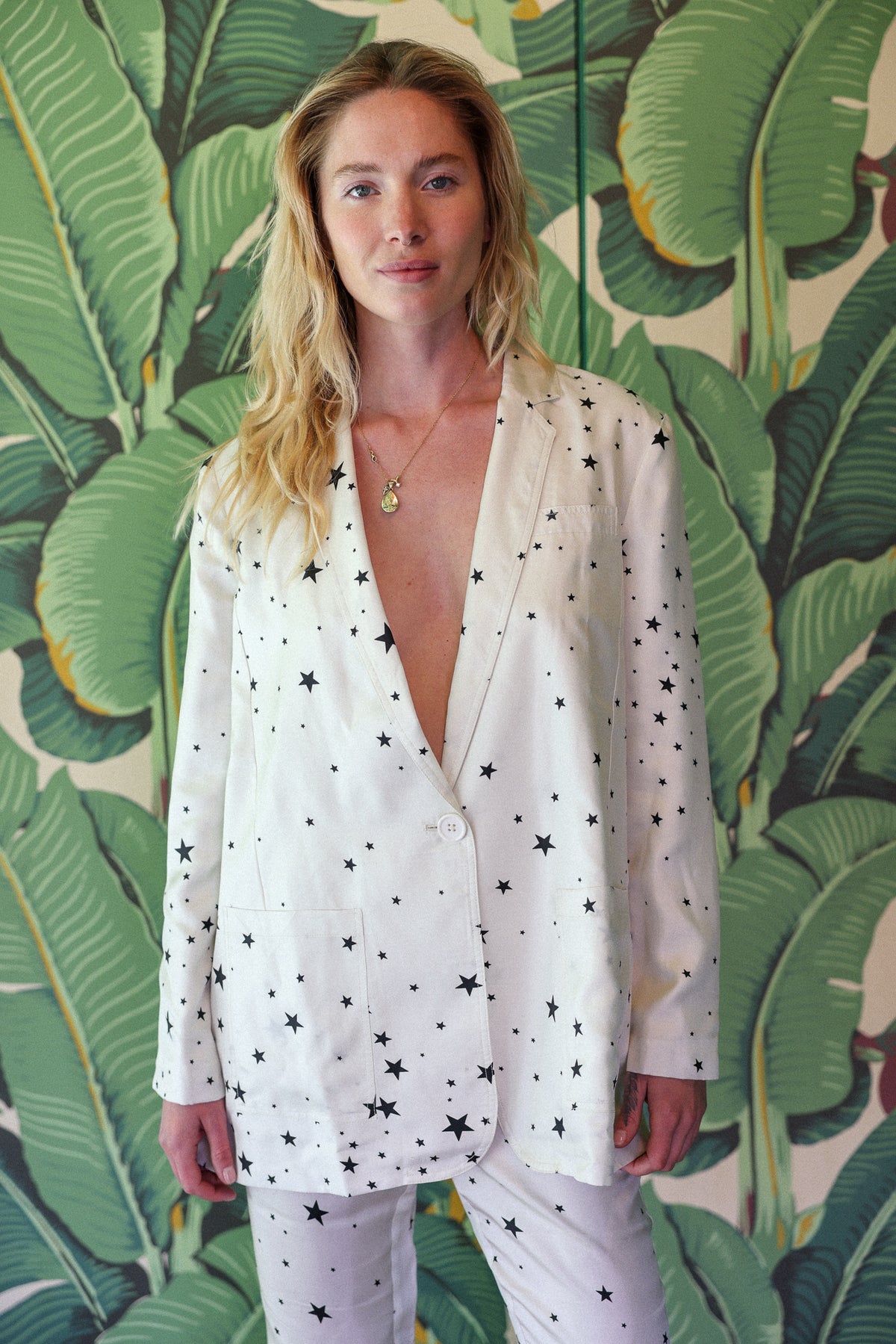 Stardust Silk Suit
