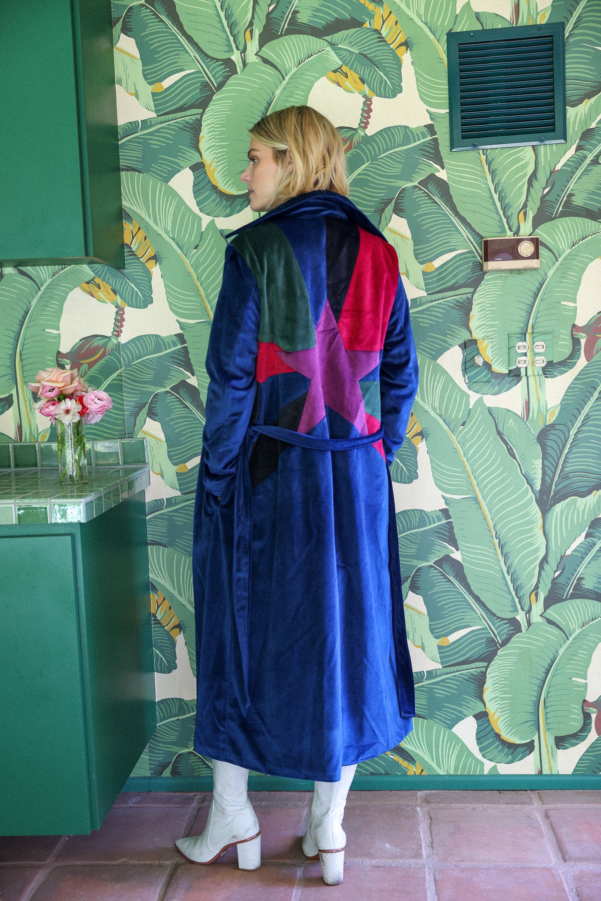 superstar velvet trenchcoat FINAL SALE