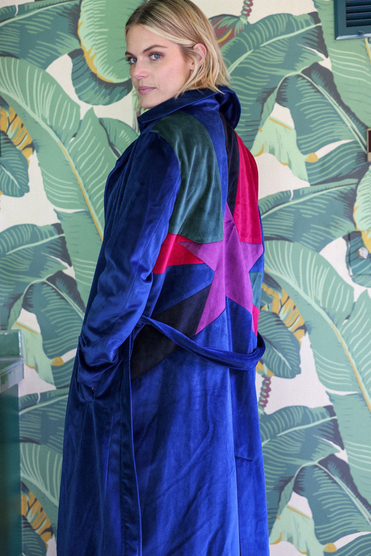 superstar velvet trenchcoat FINAL SALE