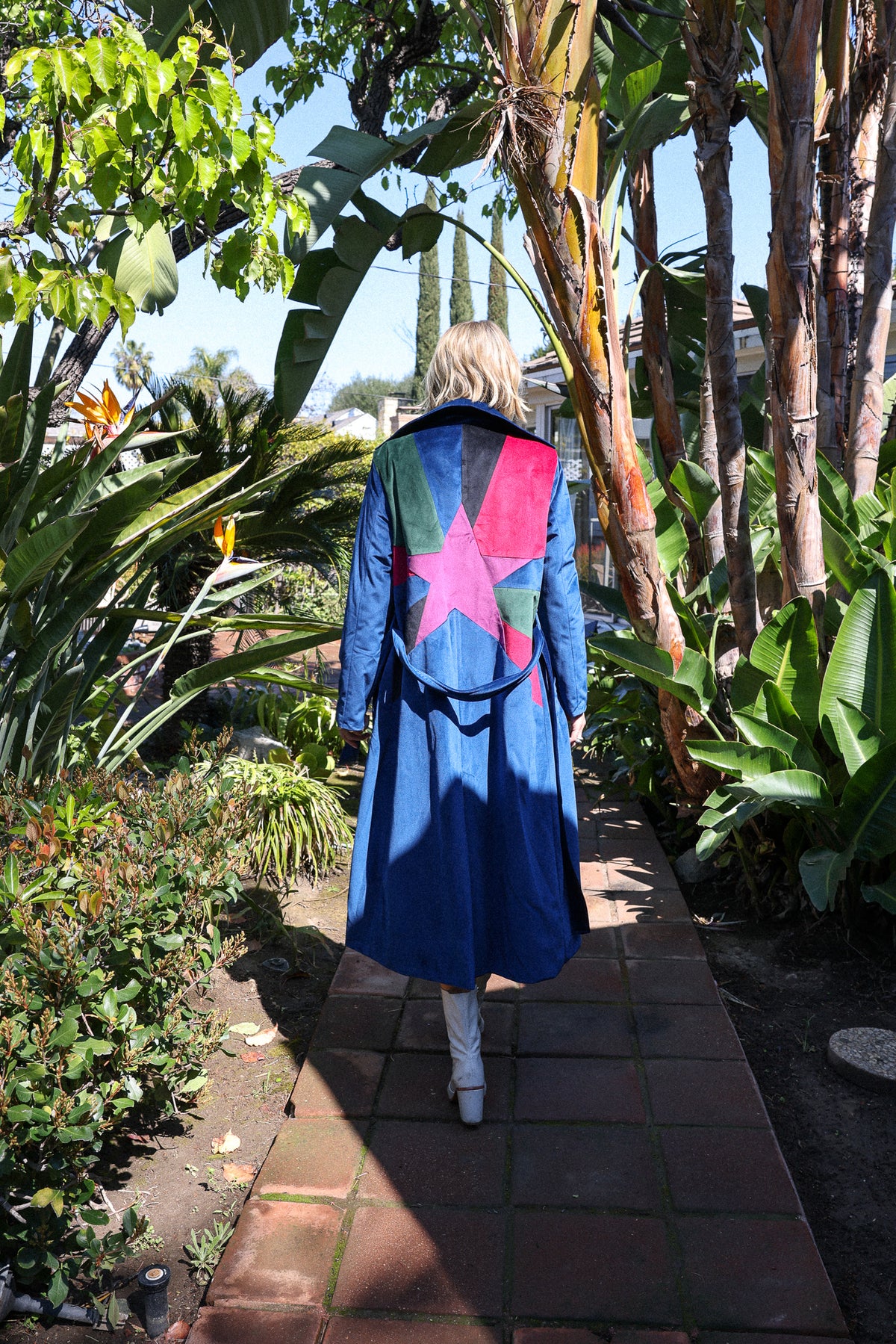 superstar velvet trenchcoat FINAL SALE