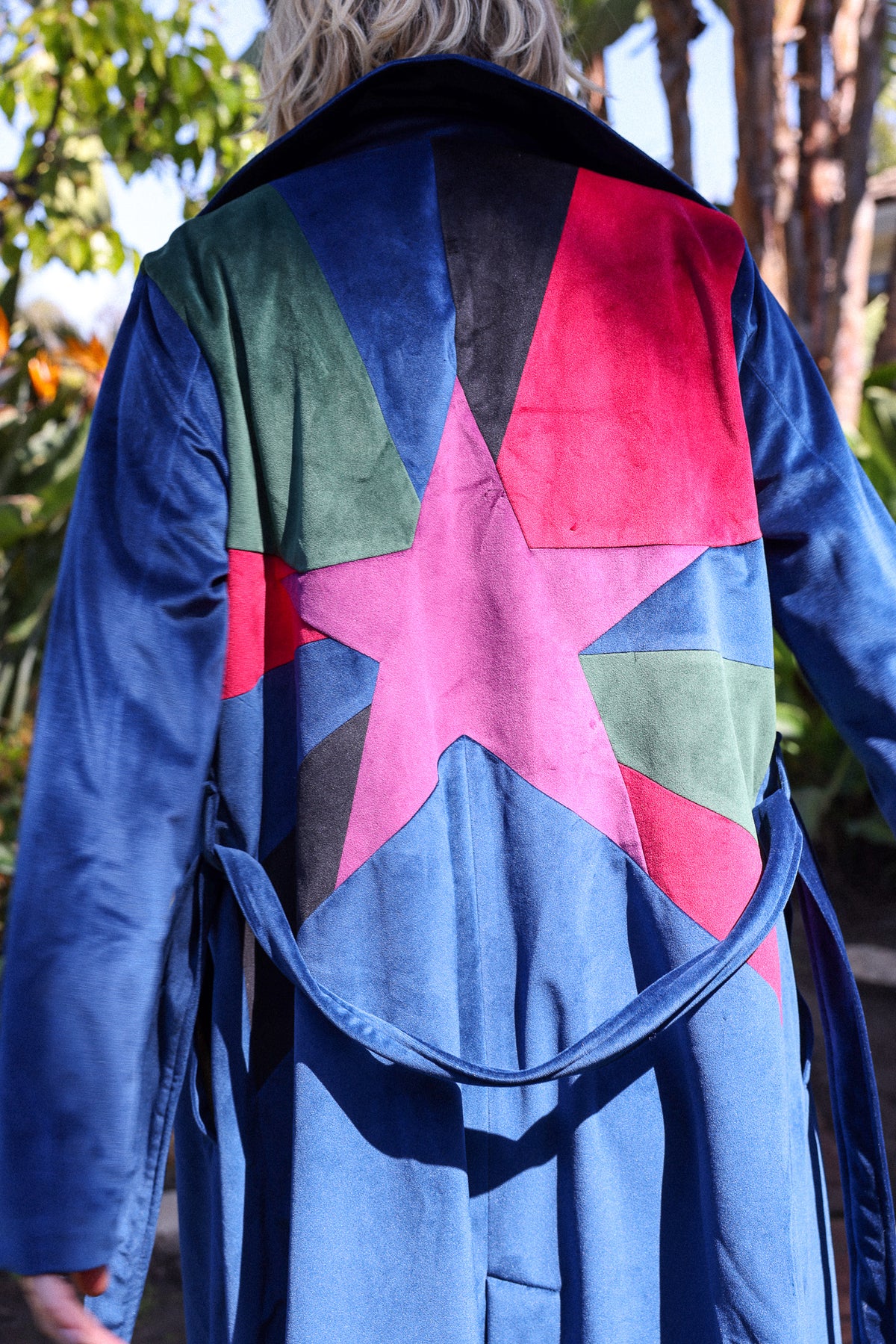 superstar velvet trenchcoat FINAL SALE