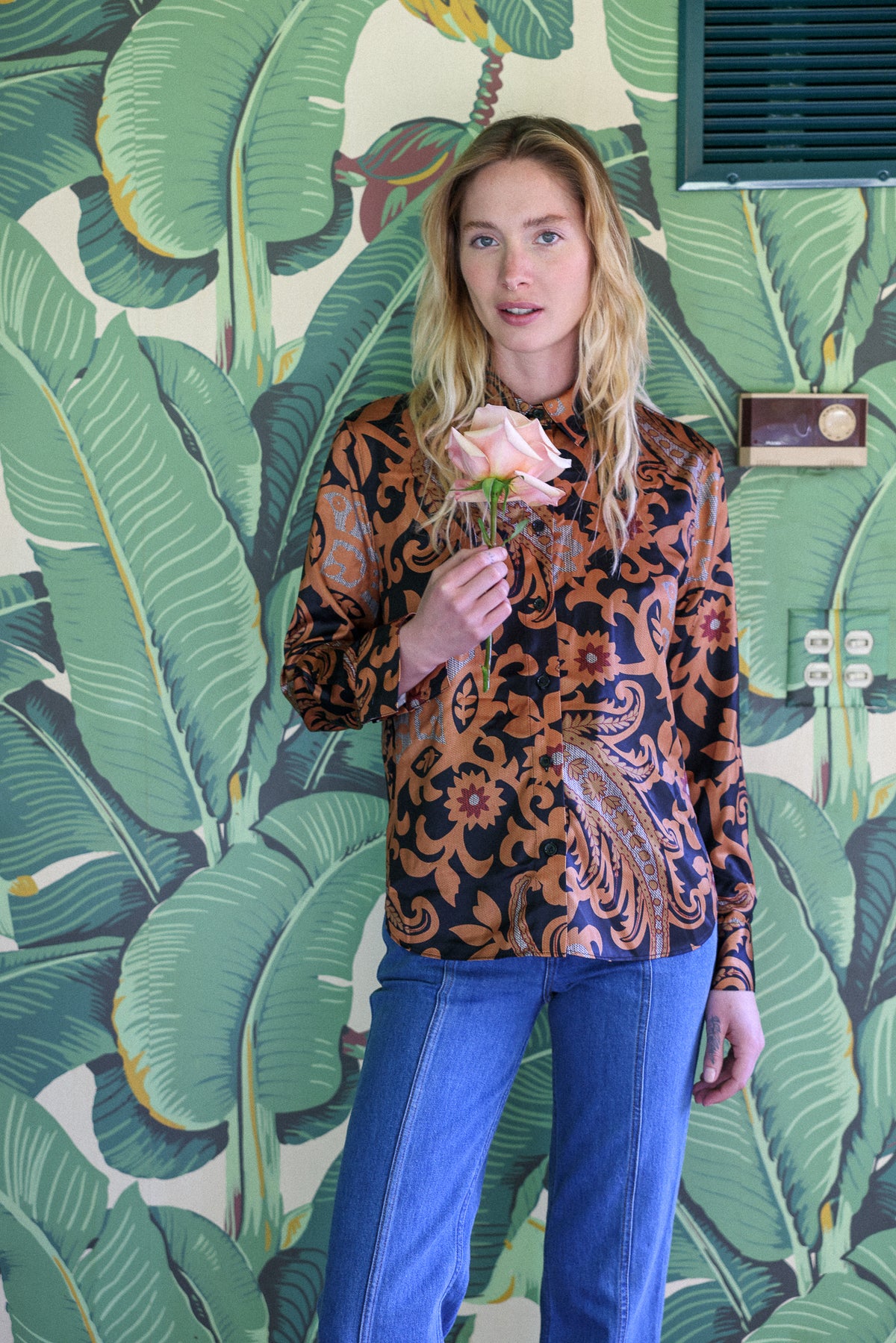 Bowie top in hendrix FINAL SALE