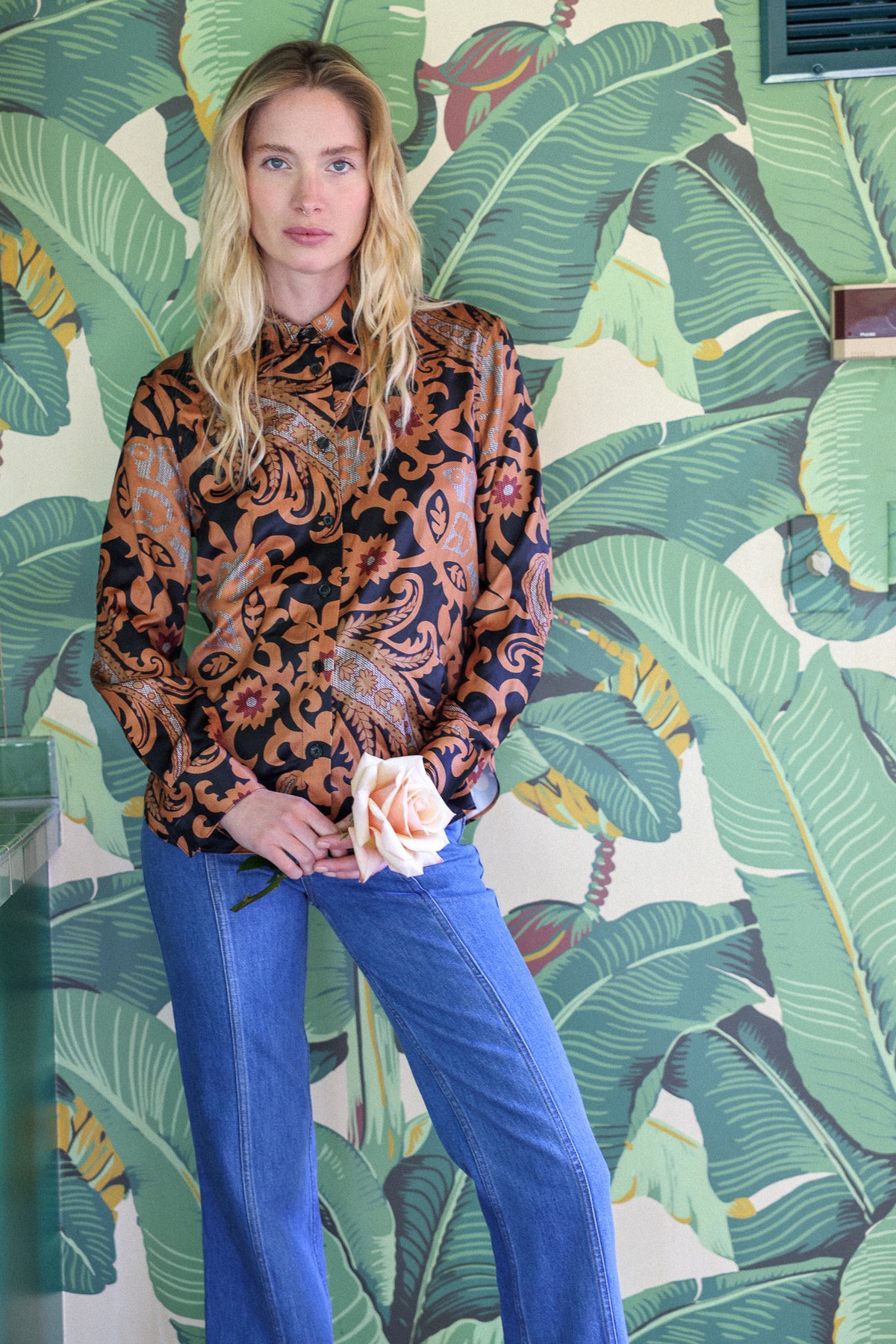 Bowie top in hendrix FINAL SALE