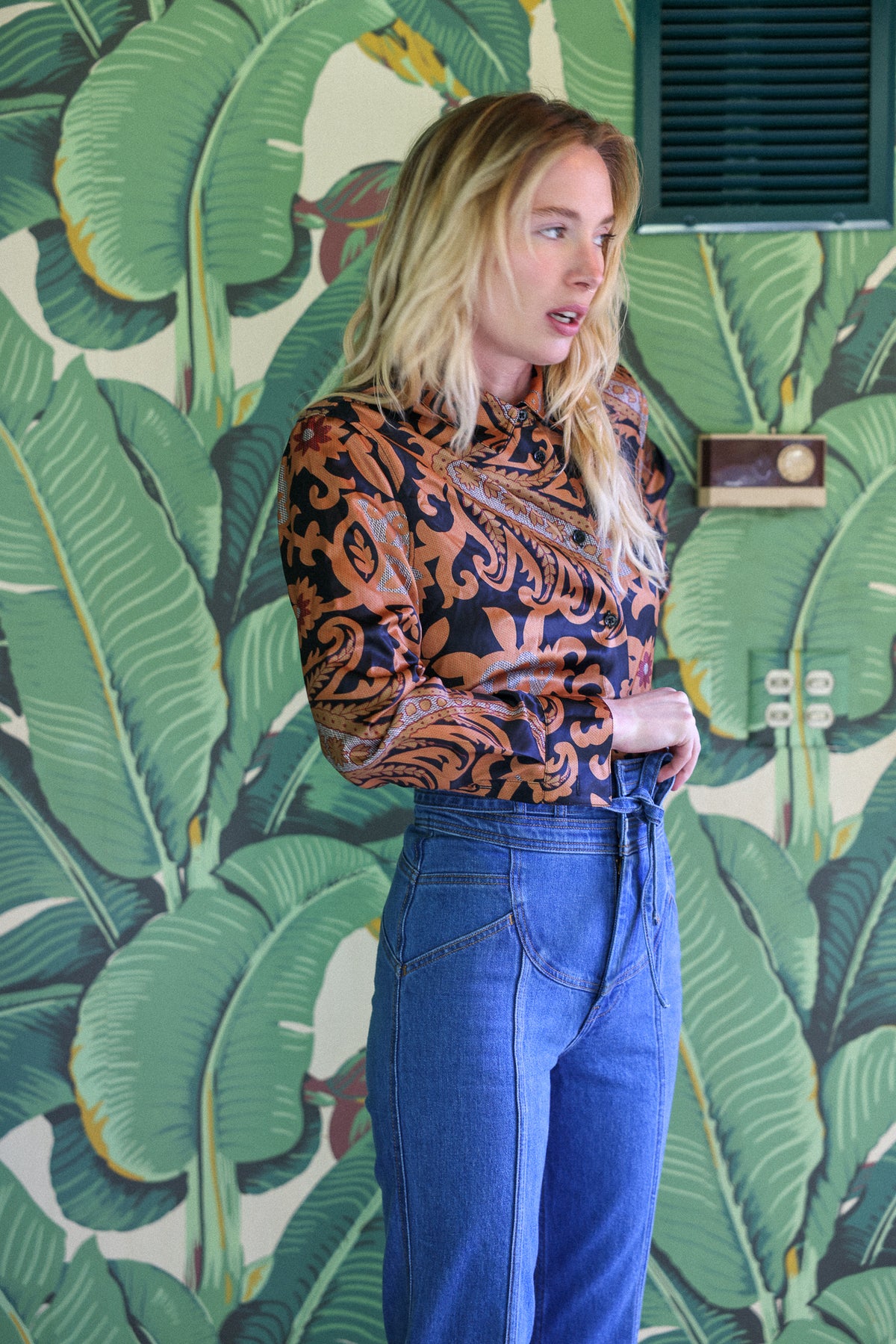 Bowie top in hendrix FINAL SALE