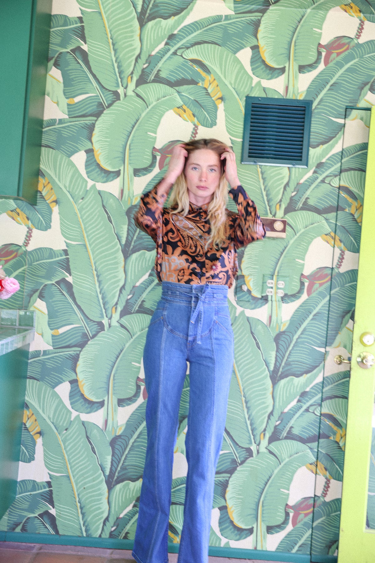 Bowie top in hendrix FINAL SALE