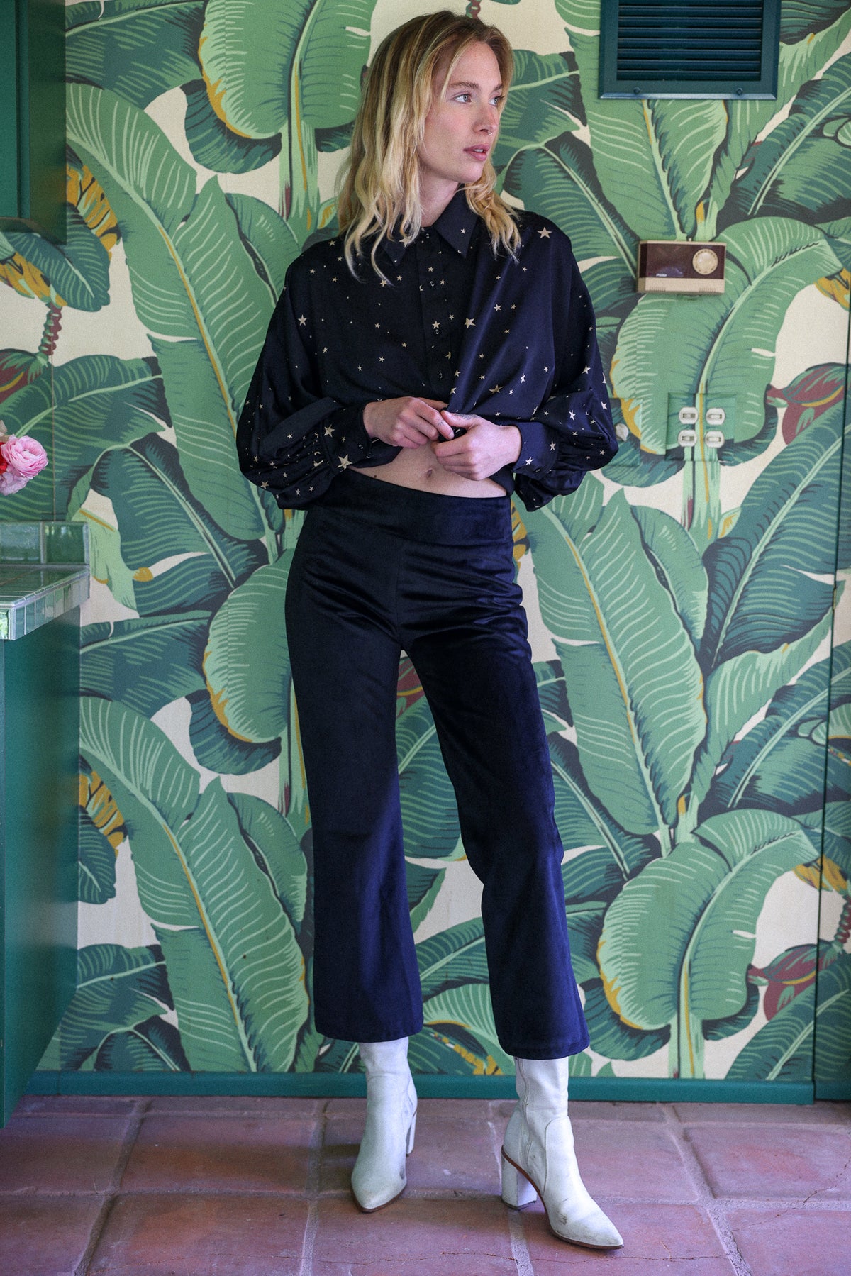 Velvet Atelier black pant FINAL SALE