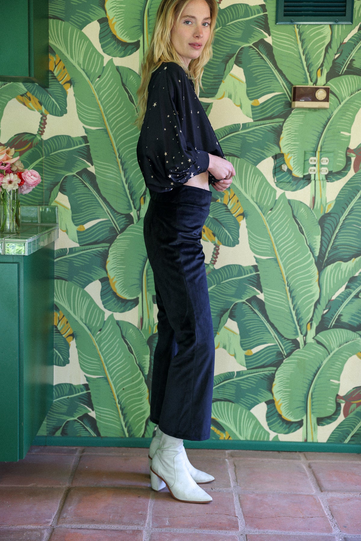 Velvet Atelier black pant FINAL SALE