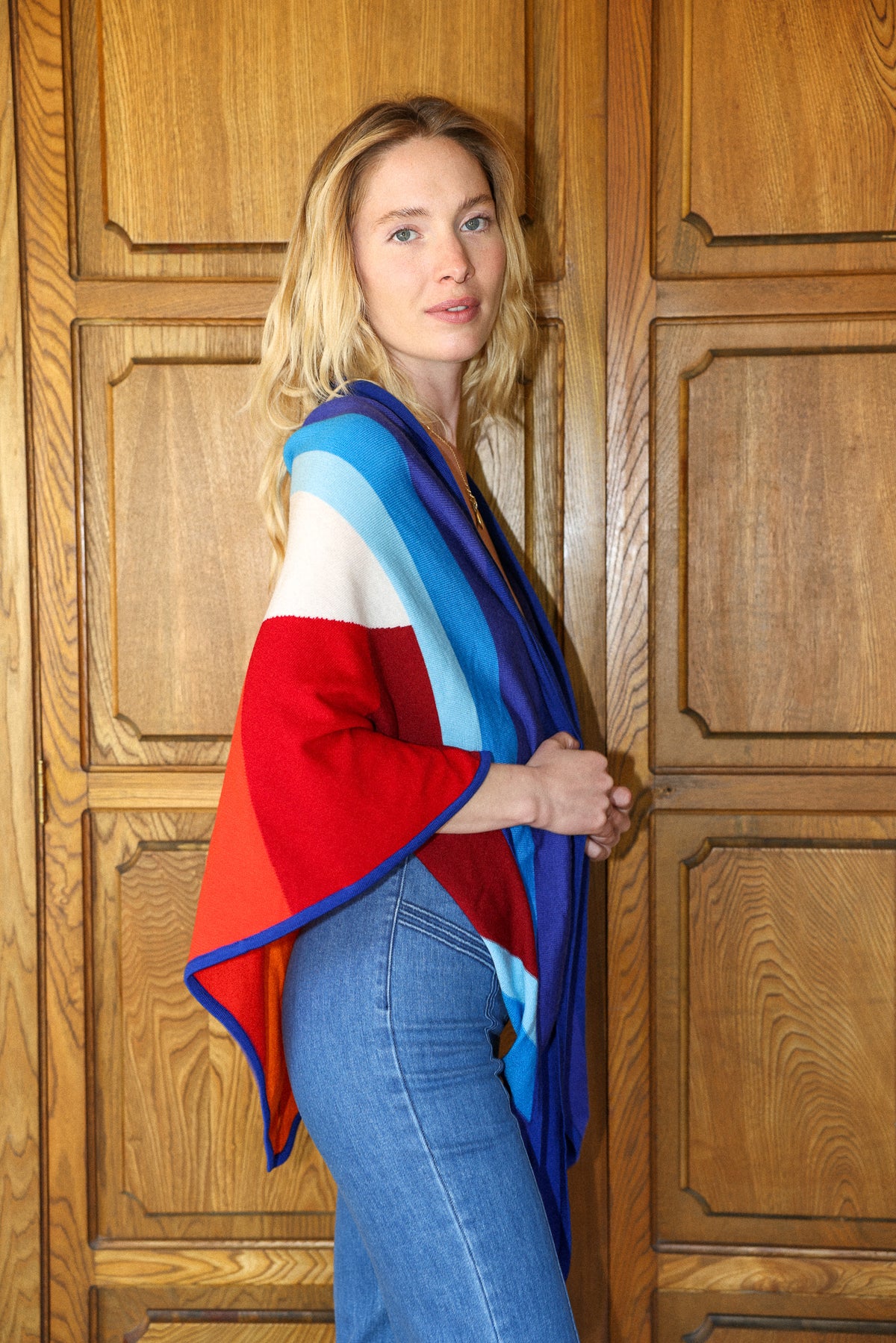 california dreamin shawl in sunrise