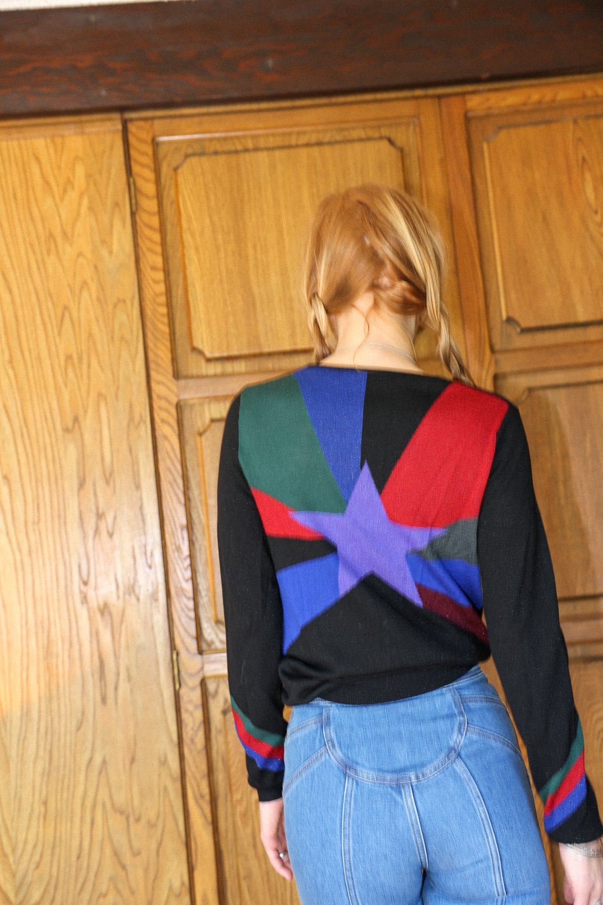 superstar vneck sweater
